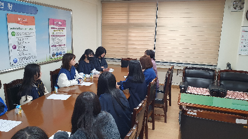 학생회장단 학교장과의 대화